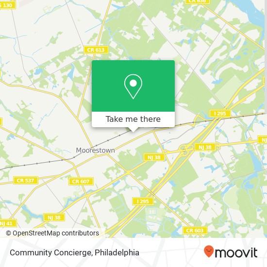 Community Concierge map