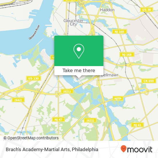 Brach's Academy-Martial Arts map