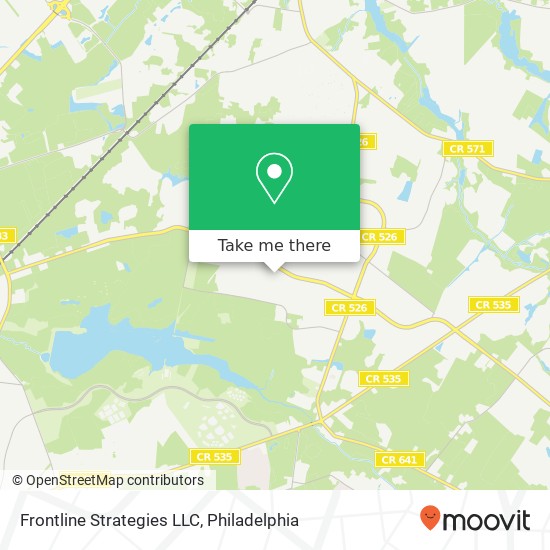 Frontline Strategies LLC map