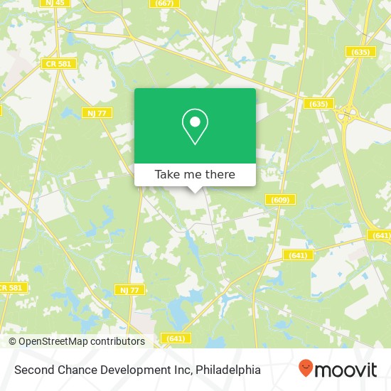 Mapa de Second Chance Development Inc