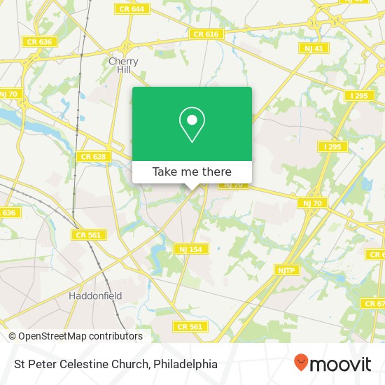 Mapa de St Peter Celestine Church