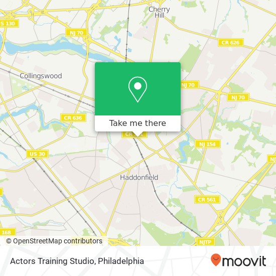 Mapa de Actors Training Studio