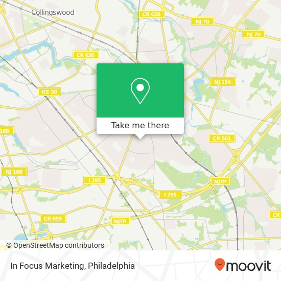 In Focus Marketing map