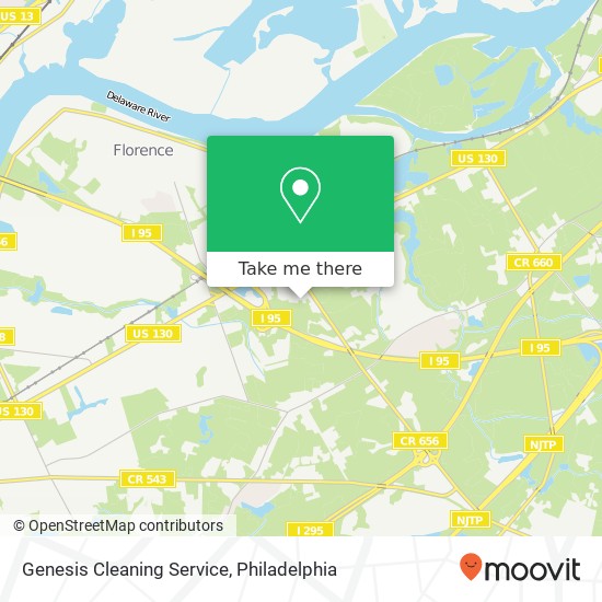 Mapa de Genesis Cleaning Service