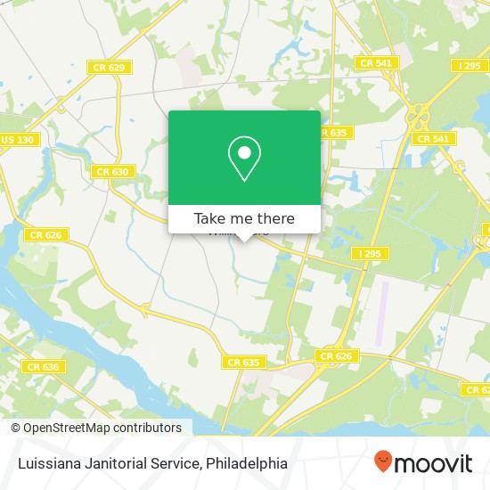 Luissiana Janitorial Service map