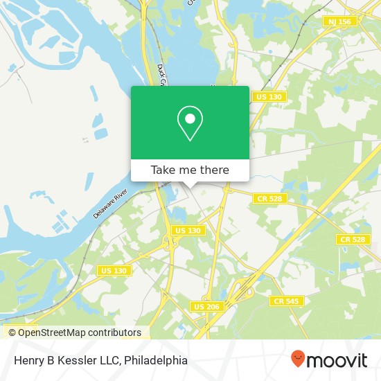 Mapa de Henry B Kessler LLC