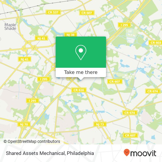 Shared Assets Mechanical map