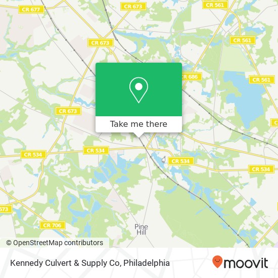 Kennedy Culvert & Supply Co map