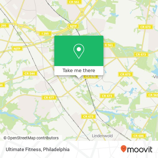 Ultimate Fitness map