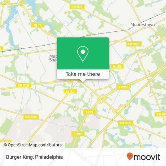 Burger King map