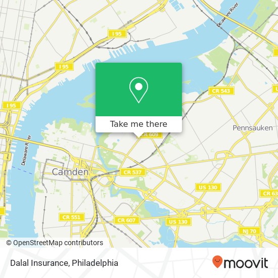 Dalal Insurance map