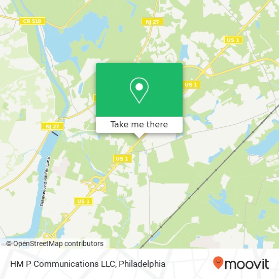 HM P Communications LLC map