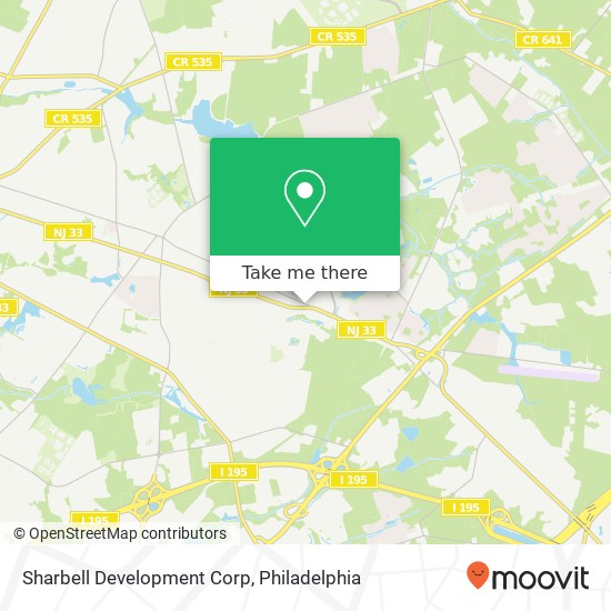 Mapa de Sharbell Development Corp