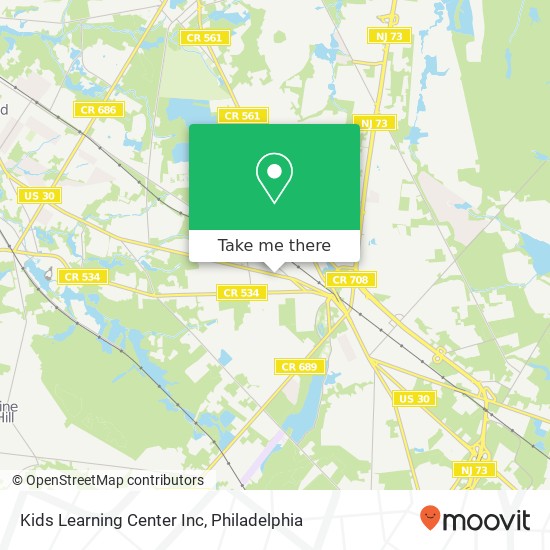 Mapa de Kids Learning Center Inc