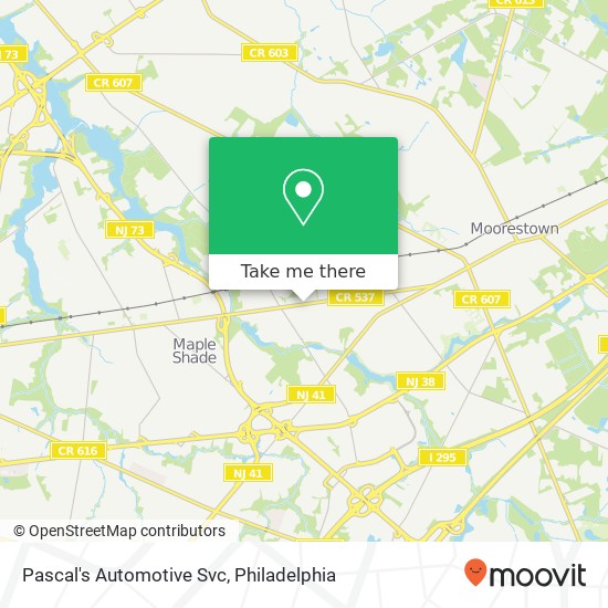 Mapa de Pascal's Automotive Svc