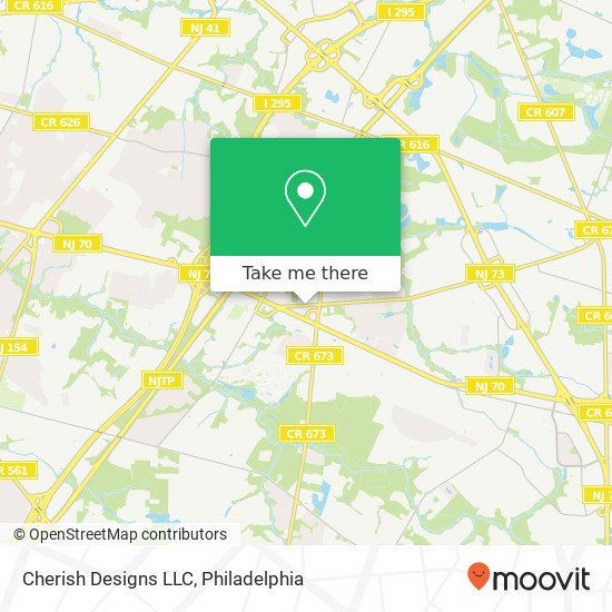 Cherish Designs LLC map