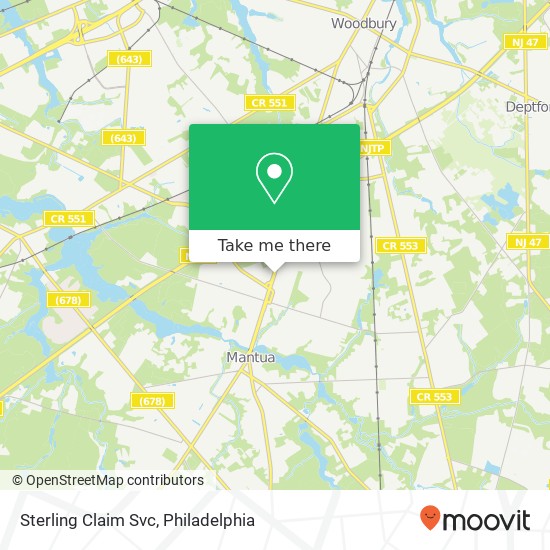 Sterling Claim Svc map