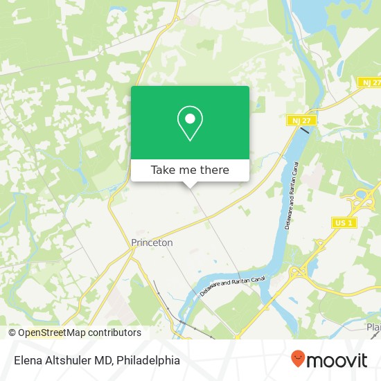 Elena Altshuler MD map