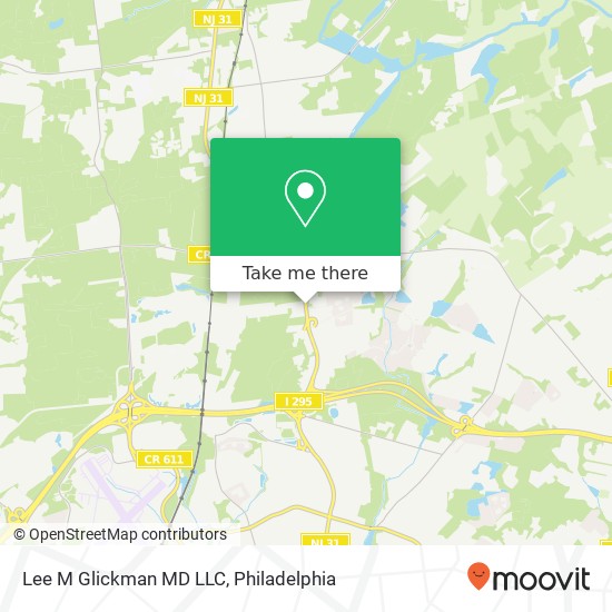 Lee M Glickman MD LLC map