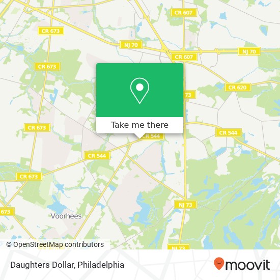 Daughters Dollar map