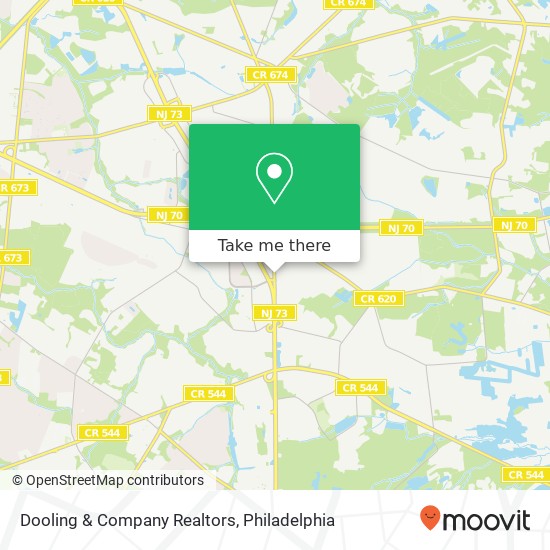 Dooling & Company Realtors map