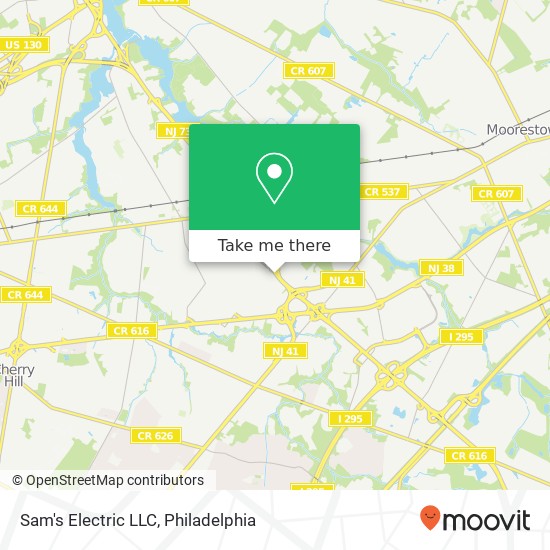 Sam's Electric LLC map