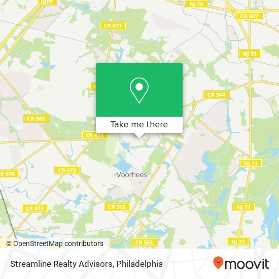 Mapa de Streamline Realty Advisors