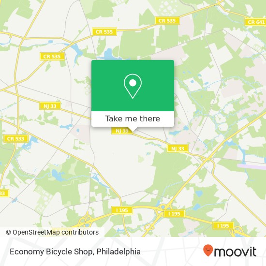 Economy Bicycle Shop map