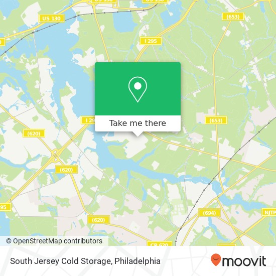 South Jersey Cold Storage map
