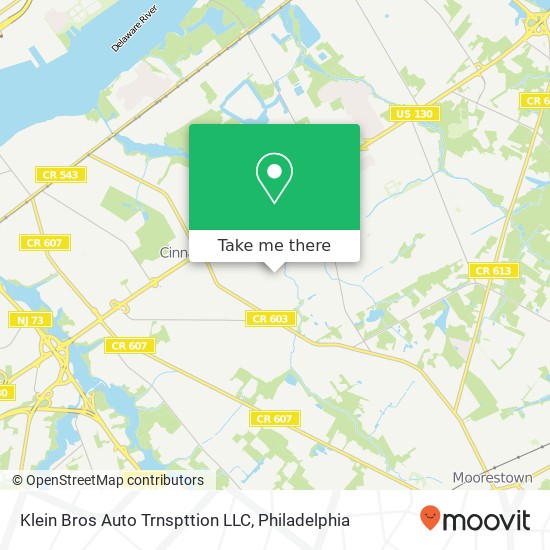 Klein Bros Auto Trnspttion LLC map