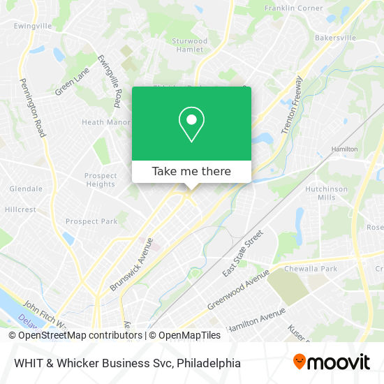 WHIT & Whicker Business Svc map
