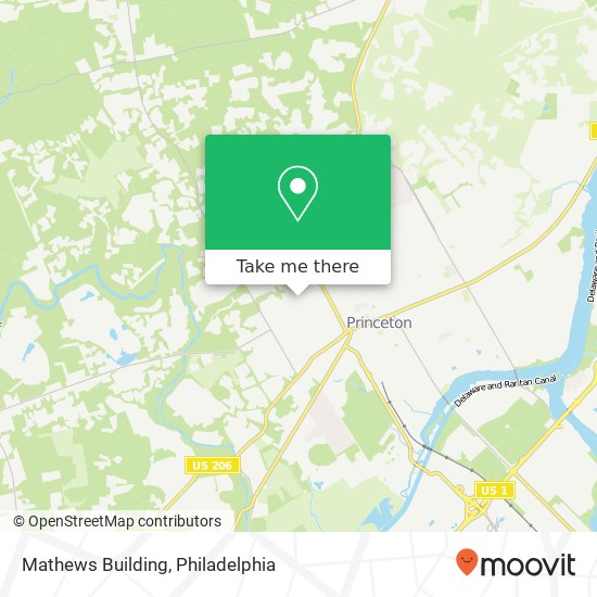 Mathews Building map