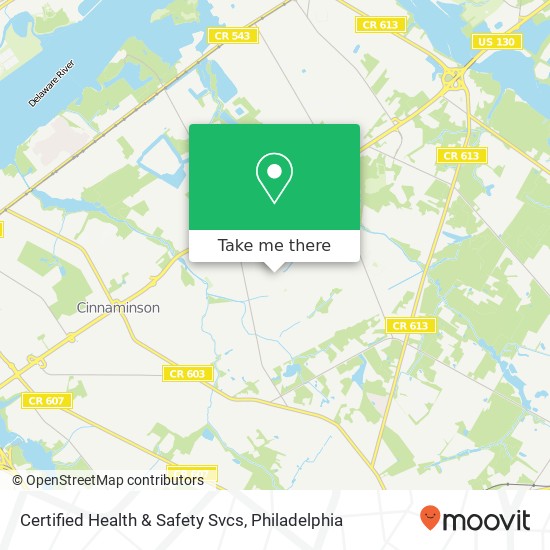 Mapa de Certified Health & Safety Svcs