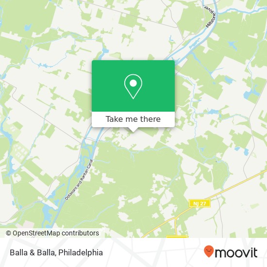 Balla & Balla map