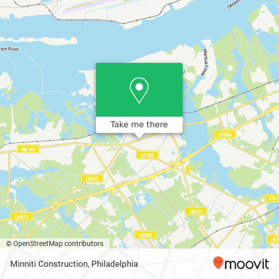 Minniti Construction map
