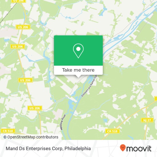 Mand Ds Enterprises Corp map