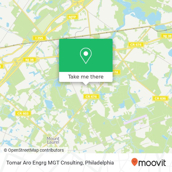 Tomar Aro Engrg MGT Cnsulting map