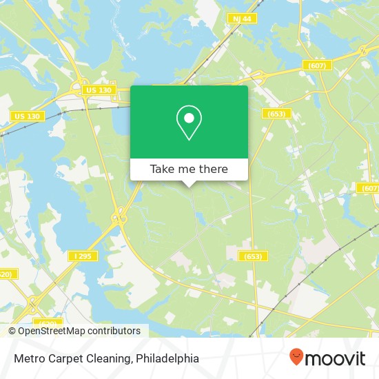 Metro Carpet Cleaning map