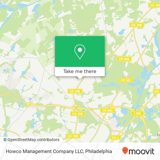 Howco Management Company LLC map