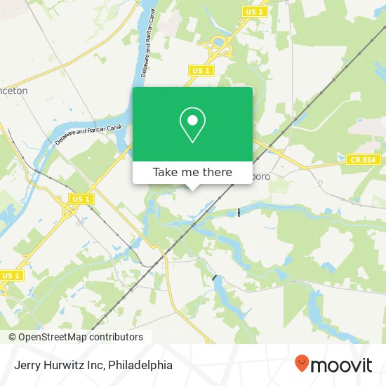 Mapa de Jerry Hurwitz Inc