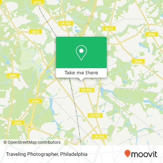 Mapa de Traveling Photographer