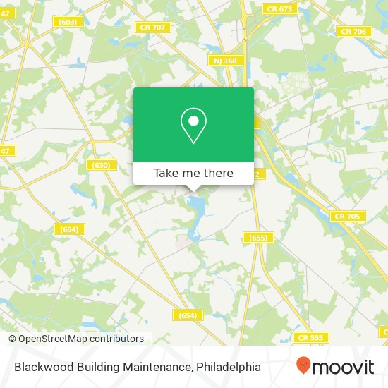 Blackwood Building Maintenance map