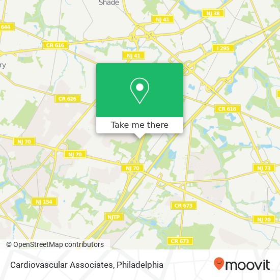 Cardiovascular Associates map