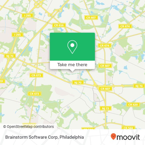 Mapa de Brainstorm Software Corp