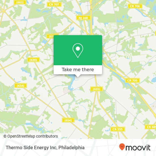 Thermo Side Energy Inc map
