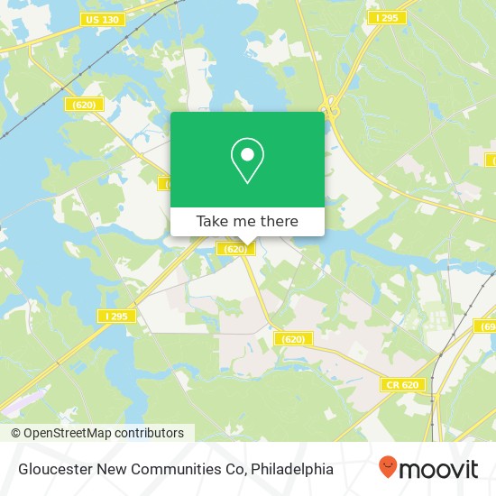 Mapa de Gloucester New Communities Co