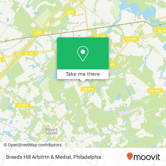 Breeds Hill Arbitrtn & Mediat map