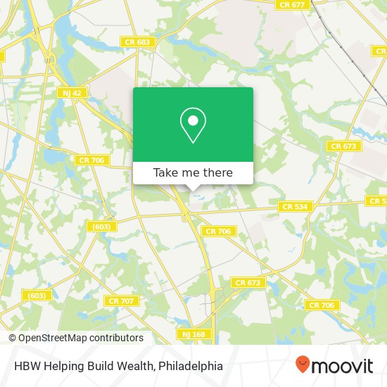 HBW Helping Build Wealth map