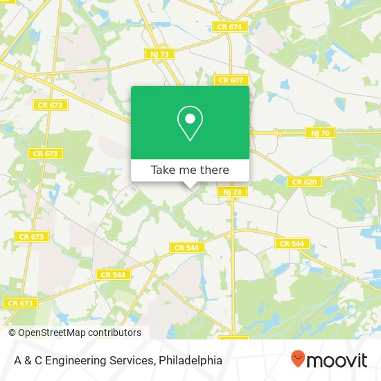 A & C Engineering Services map
