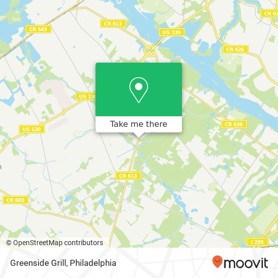 Mapa de Greenside Grill